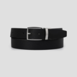 8 seconds 30mm Reversible Rotating Buckle Belt — Black