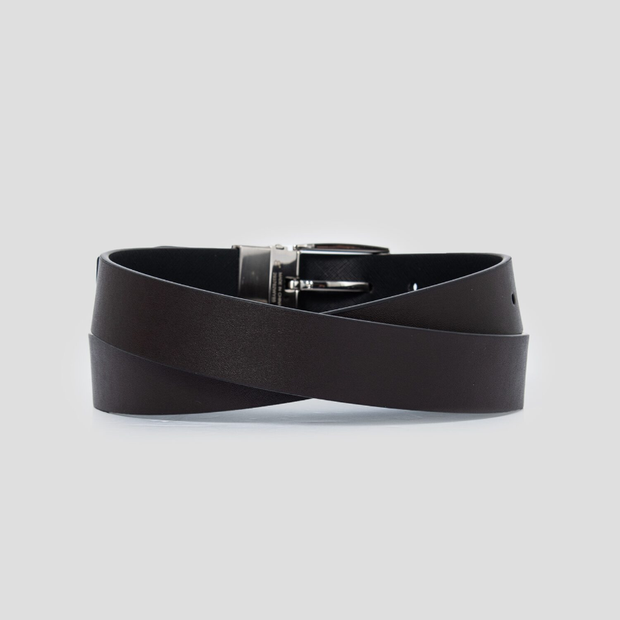 8 seconds 30mm Reversible Rotating Buckle Belt — Black