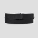 8 seconds 30mm Webbing Tape Easy Buckle Belt — Black