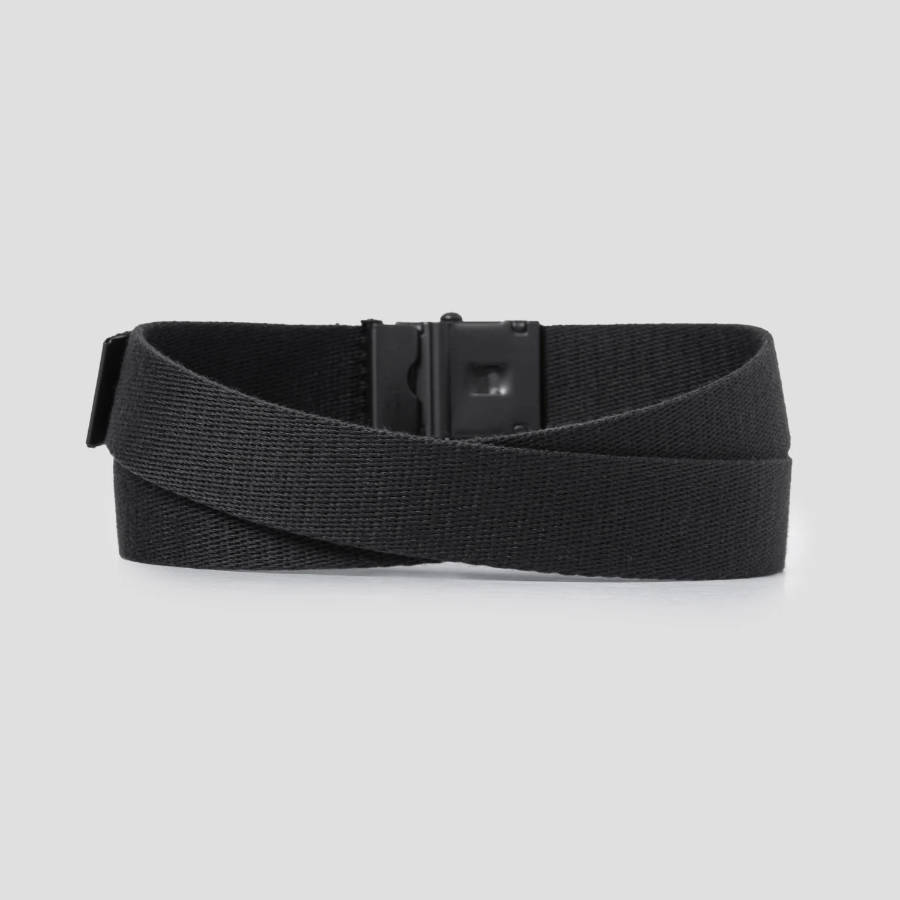 8 seconds 30mm Webbing Tape Easy Buckle Belt — Black