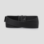 8 seconds 30mm Webbing Tape Easy Buckle Belt — Black