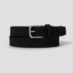 8 seconds 30mm Tube-Type Elastic Belt — Black