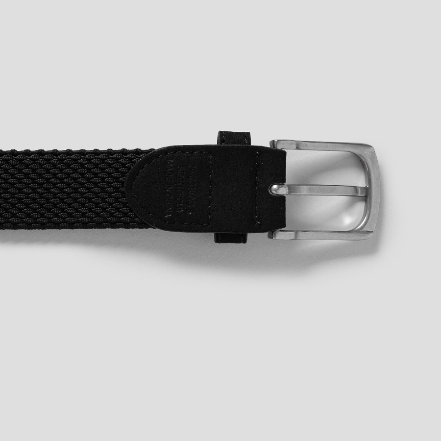 8 seconds 30mm Tube-Type Elastic Belt — Black