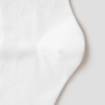8 seconds Cotton Blend Mid-Length Solid Socks — White