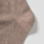 8 seconds Mid-Length Solid Socks — Brown