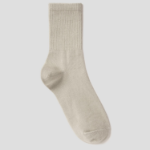 8 seconds Cotton Blend Mid-Length Solid Socks — Khaki