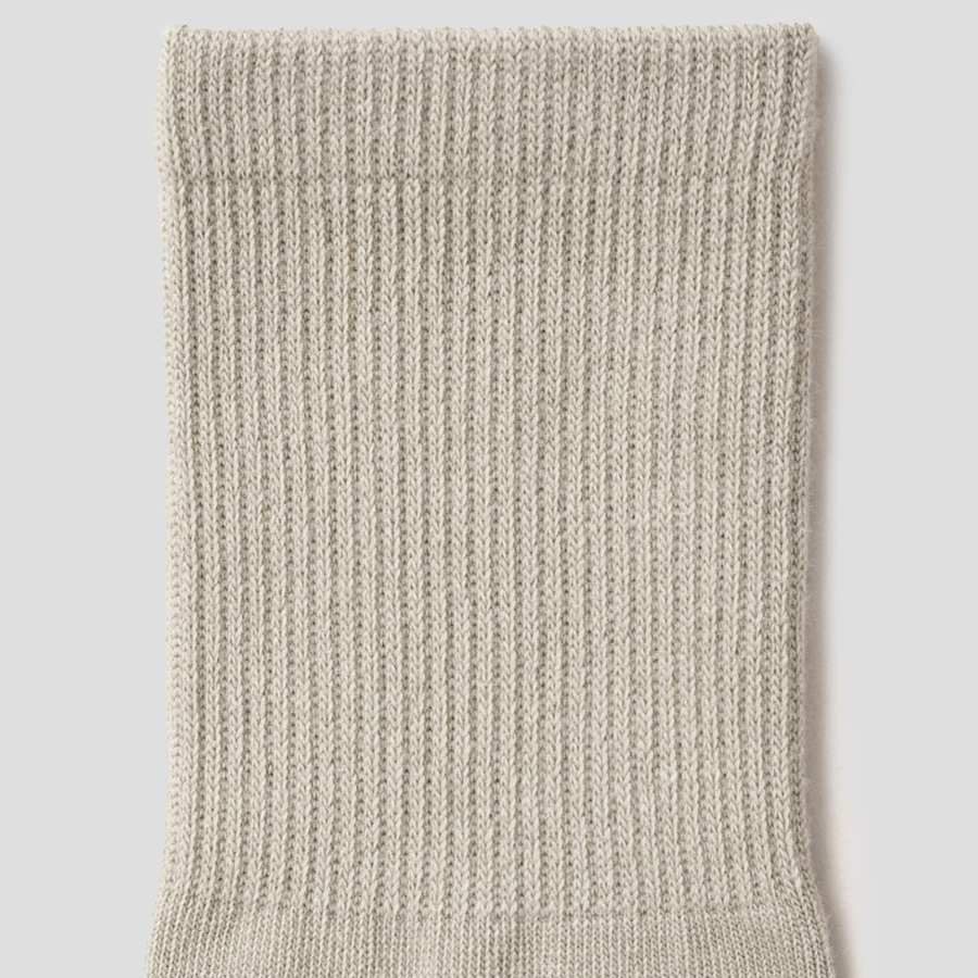 8 seconds Cotton Blend Mid-Length Solid Socks — Khaki