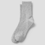 8 seconds Mid-Length Solid Socks — Dark Gray