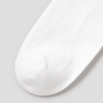 8 seconds Cotton Blend Solid Sneakers Socks 3P — White