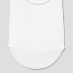 8 seconds Cotton Blend Solid No-Show Socks 3P — White